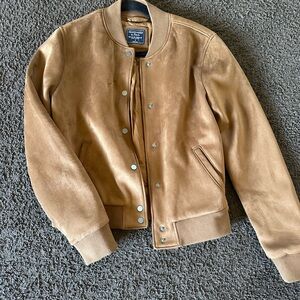 Abercrombie & Fitch Tan Bomber Jacket